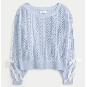 HOLLISTER Cableknit Lace Sweater
